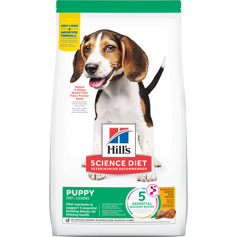 Comida para perros Hills Puppy Razas Medianas 4,5Lbs a 15,5Lbs