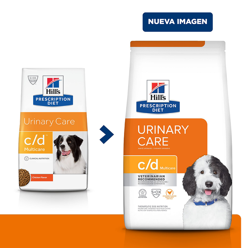 Comida para perros Hills c/d Urinary Care 1,5 kg a 8Lb