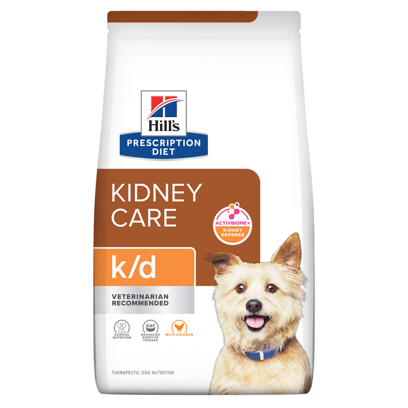 Comida para Perros Hills K/D Prescription Cuidado Renal 1,5 kg a 17,6 Lbs