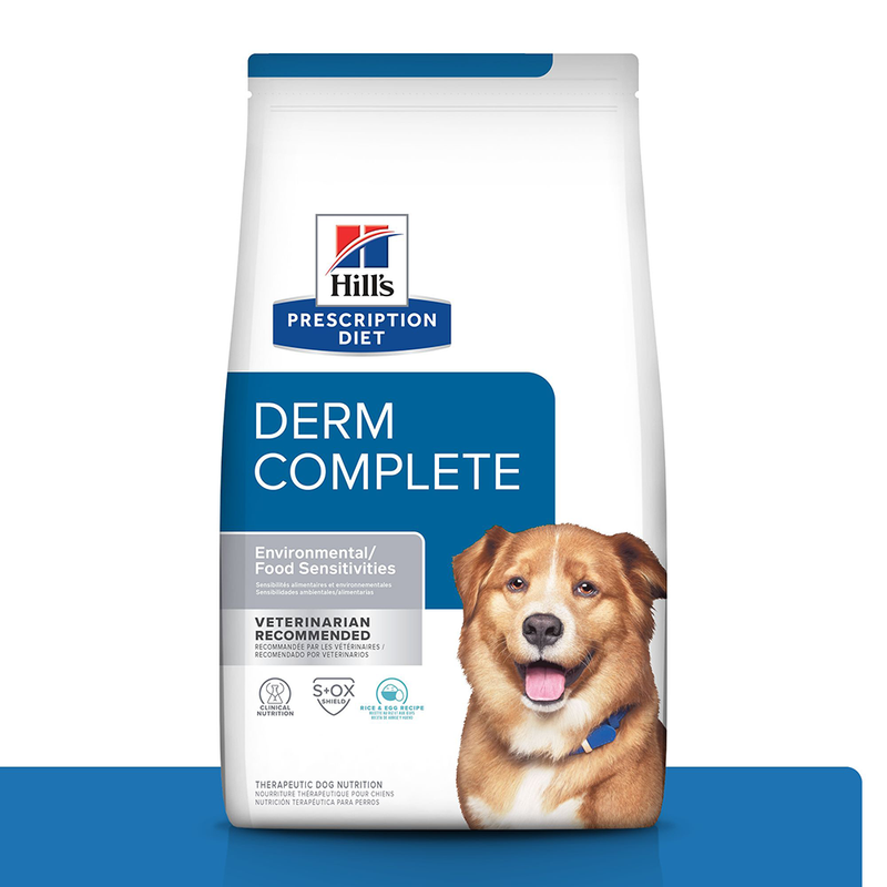 Comida para perro Hills Derm Complete 6,3 Lbs a 14,1 Lbs