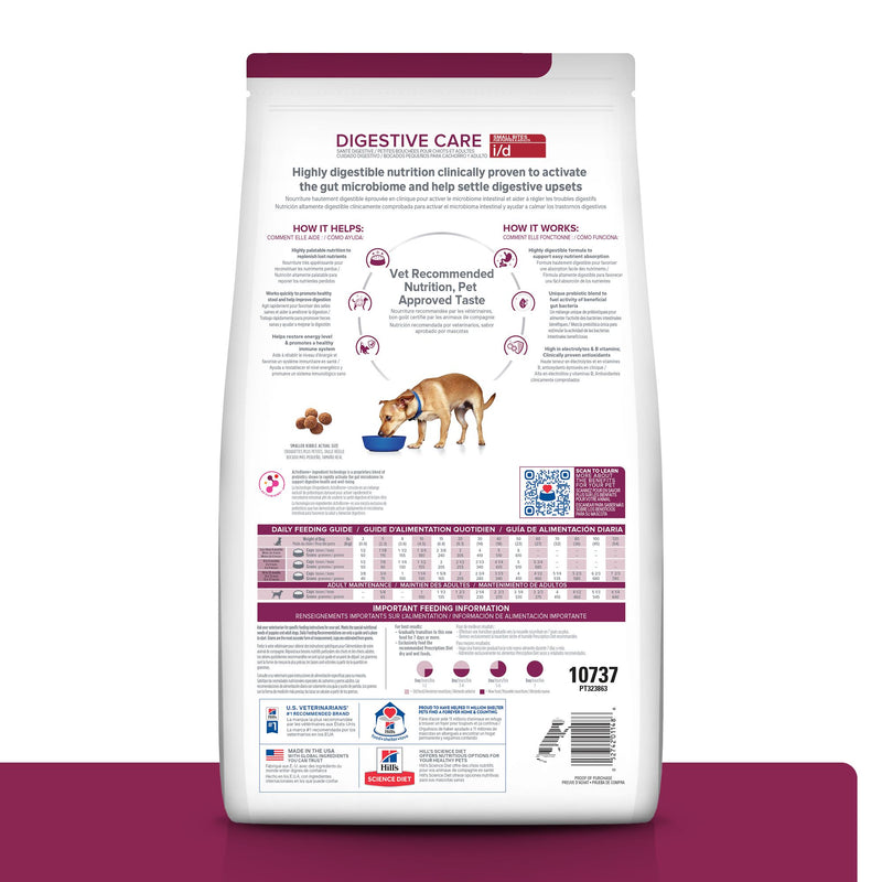 Comida para Perros Hills Digestive Care i/d Raza Pequeña 1,5 Kg