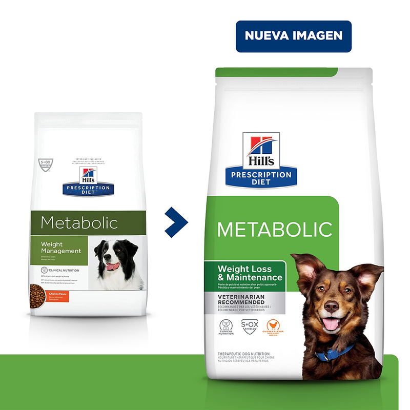 Comida para perros Hills Metabolic 7,7Lbs a 27,5 Lbs