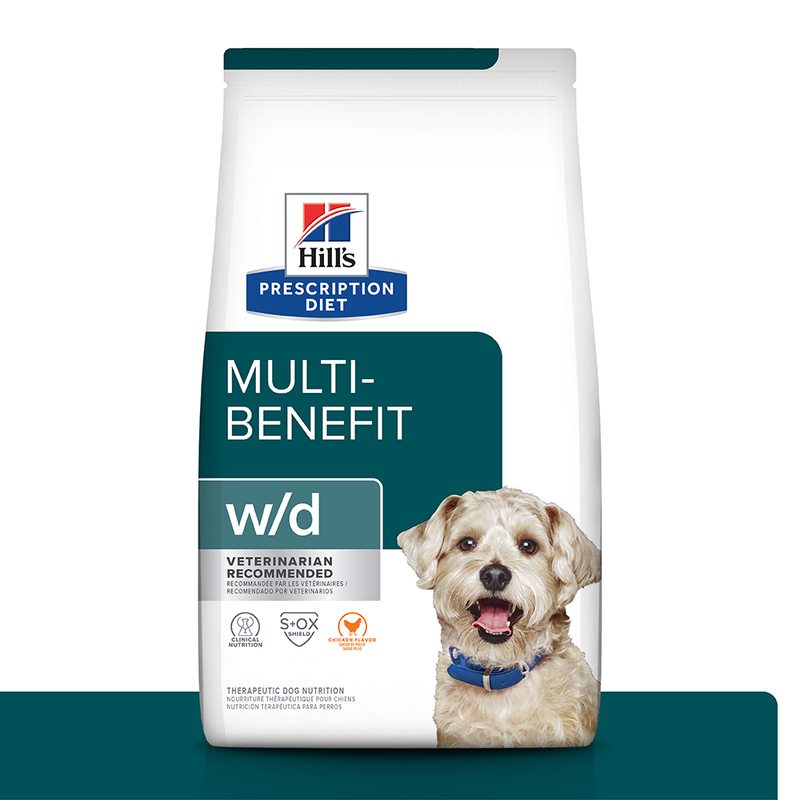 Comida para perros Hills w/d Prescription Multibenefit 1,5 Kg a 17,6Kg