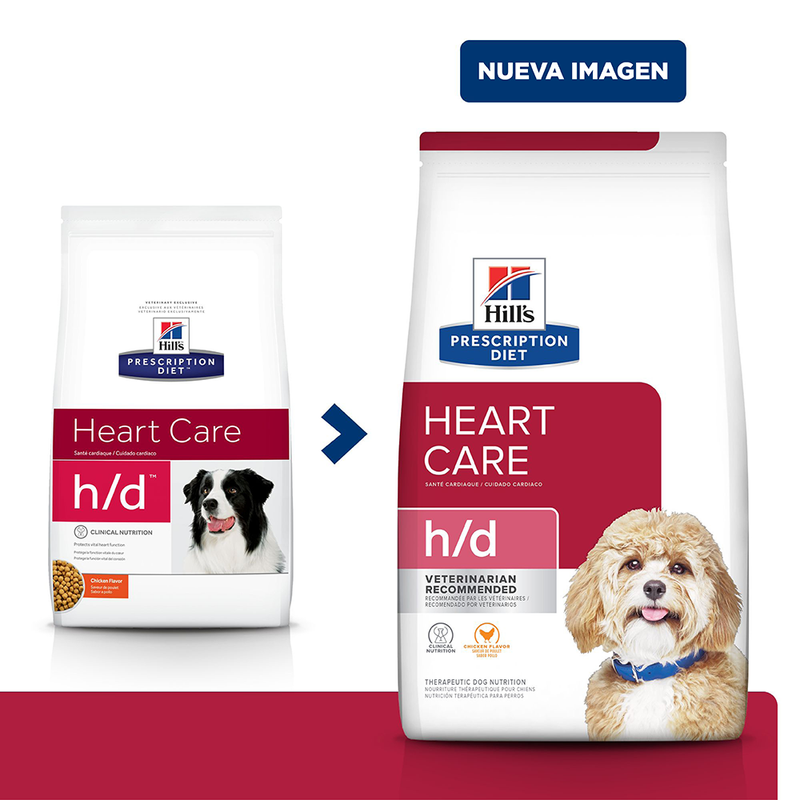 Comida para perro Hilss Prescription Heart Care h/d 17,6 Lb