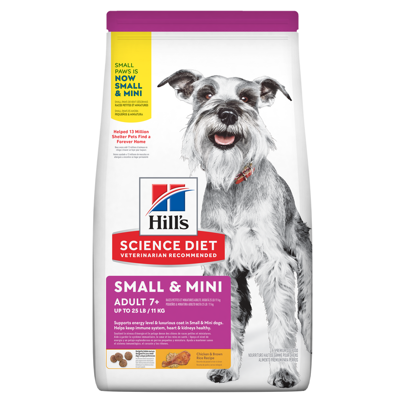 Comida para perro Hills 7+ Razas Miniatura 4.5 Lbs