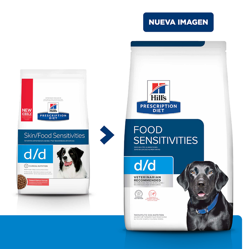 Comida para perrro Hills Alergías Alimenticias d/d Papa & Salmón 8 Lb