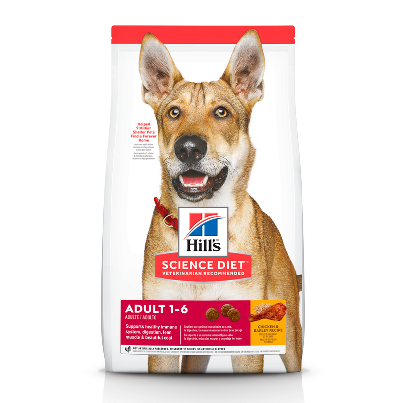 Comida para perro Hills Adulto Razas Medianas OB 6,6Lbs a 33Lbs