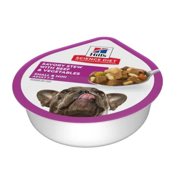 CANINE ADULTO SMALL PAWS POUCH  CARNE  99G