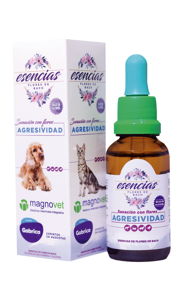 Esencia floral Agresividad Gotas 30 ml