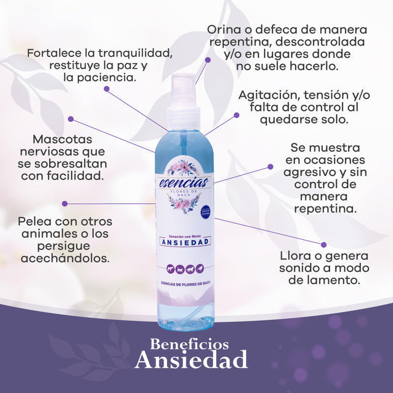 Esencia floral Ansiedad Spray 250 ml