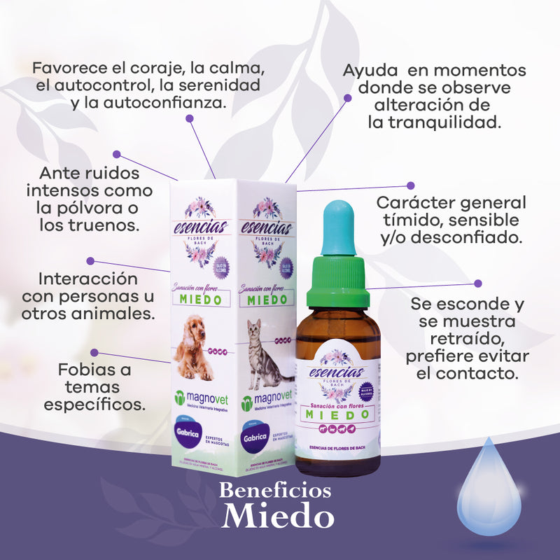 Esencia floral Miedo Gotas 30 ml