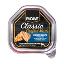 EVOLVE DOG CLASSIC MEALS POLLO 99GR