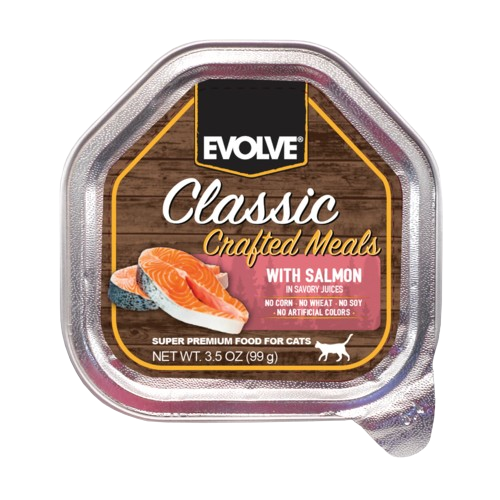 EVOLVE CAT BANDEJA CLASSIC/SALMON 3.5OZ