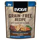 Comida Húmeda Para Gato Evolve Cat Grain Free Pouch Pollo 85 Gr