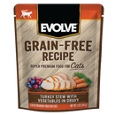 Comida Húmeda Para Gato Evolve Cat Grain Free Pouche Pavo 85 Gr