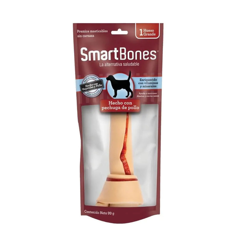 Snack para perros grandes Smartbones Pollo Paquete 1 Und