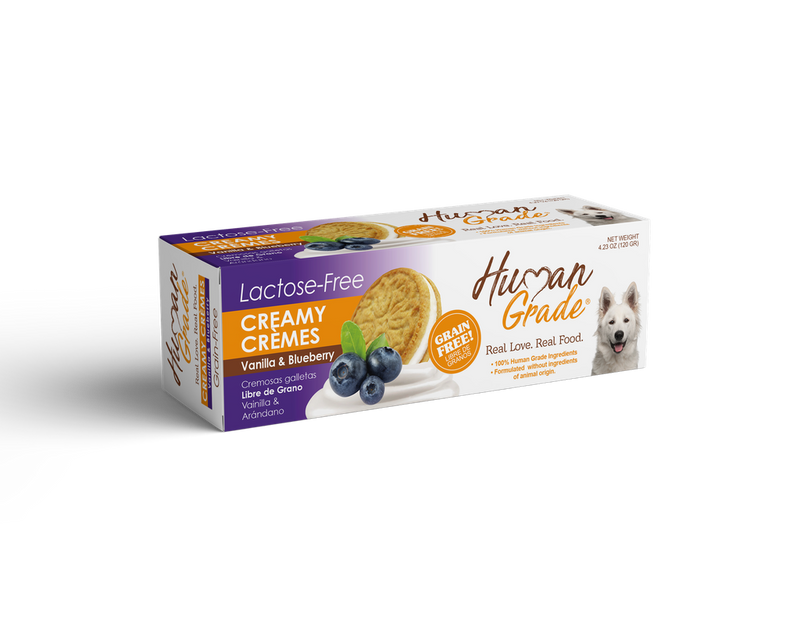 HUMAN GRADE CREAMY CREMES VAINILLA ARANDANOS 120 GR