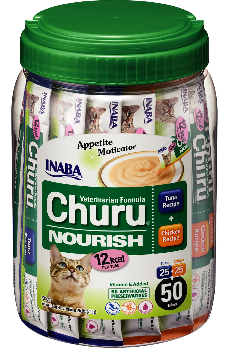 Snack Para Gato Inaba Cat Churu Vet Nourish 50 Piezas