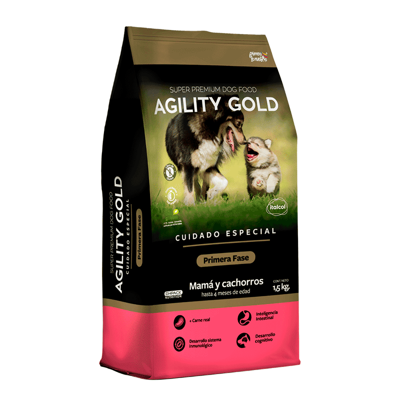 AGILITY GOLD PRIMERA FASE X 1.5 KG