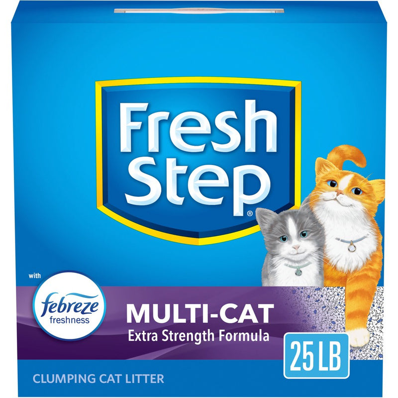 ARENA FRESH STEP MULTI CAT FEBREZE 25 LB