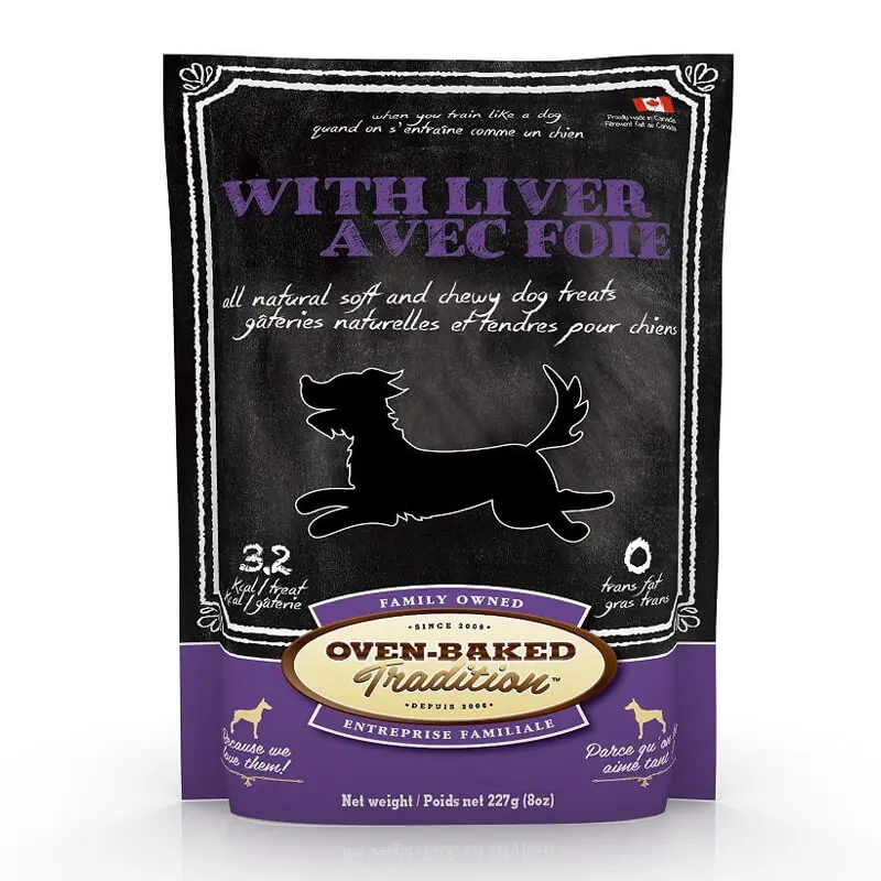 OVEN BAKED TRADITION DOG TREAT LIVER 227 GR