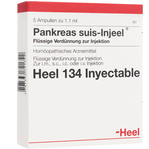 Pankreas Suis Injeel x 1 ampolla 1.1 ml