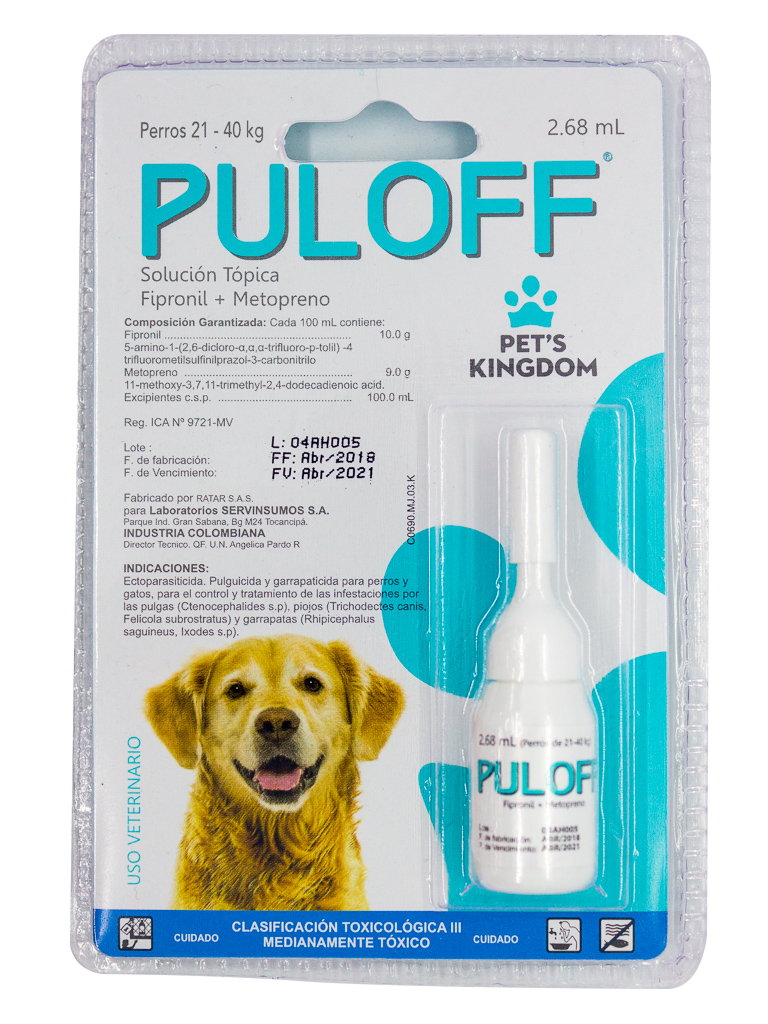 PULOFF X 2.68 ML ( 21-40 KL)