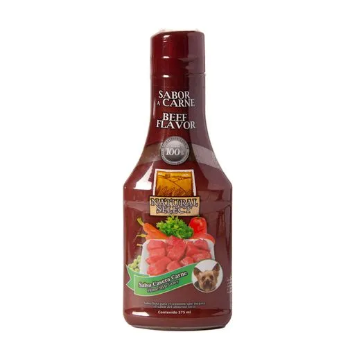 SALSA NATURAL SELECT CARNE PERRO X 375 ML