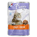 Comida Húmeda Para Gato Adulto Pouch Plaisir Trozos De Pollo X 100 Gr