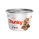Comida Húmeda Para Gato Chunky Delicat Salmon Pote X 156 Gr