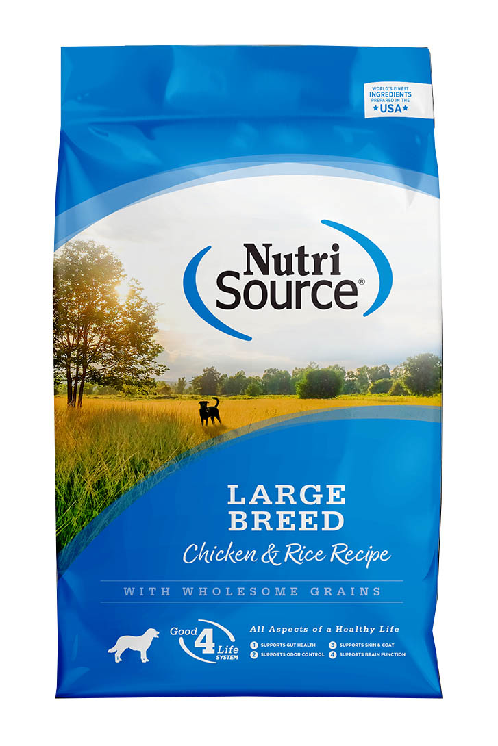 NUTRI SOURCE LARGE BREED ADULT CHICKEN & RICE 13,6KG