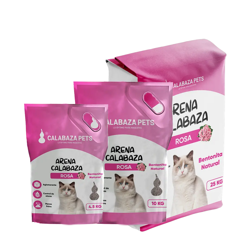 Arena Calabaza Pets Rosa