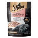 Comida Húmeda Para Gato Adulto Sheba Pouch Salmon 85 Gr