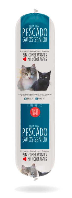 PIXIE GATO PESCADO SENIOR 200 GR