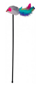 Juguete Para Gato Vara Con Ratón