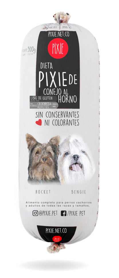 PIXIE DOG CONEJO 500 GR