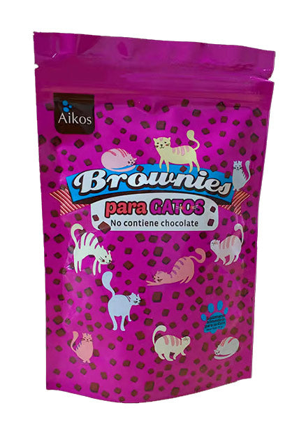 BROWNIE PARA GATOS AIKOS 70 GR