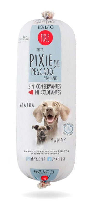 PIXIE DOG PESCADO ADULTOS 500 GR