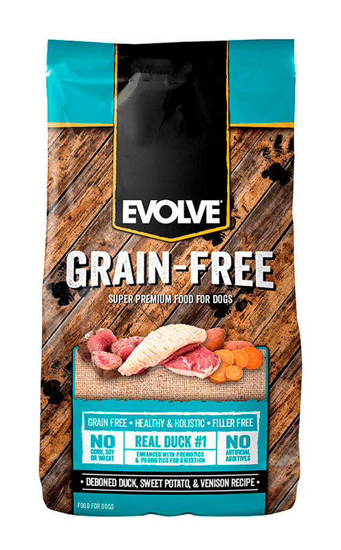 EVOLVE DOG GRAIN FREE DUCK - PATO