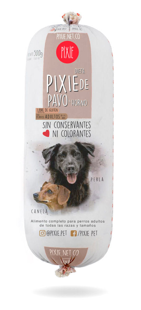 PIXIE DOG PAVO ADULTO  500 GR