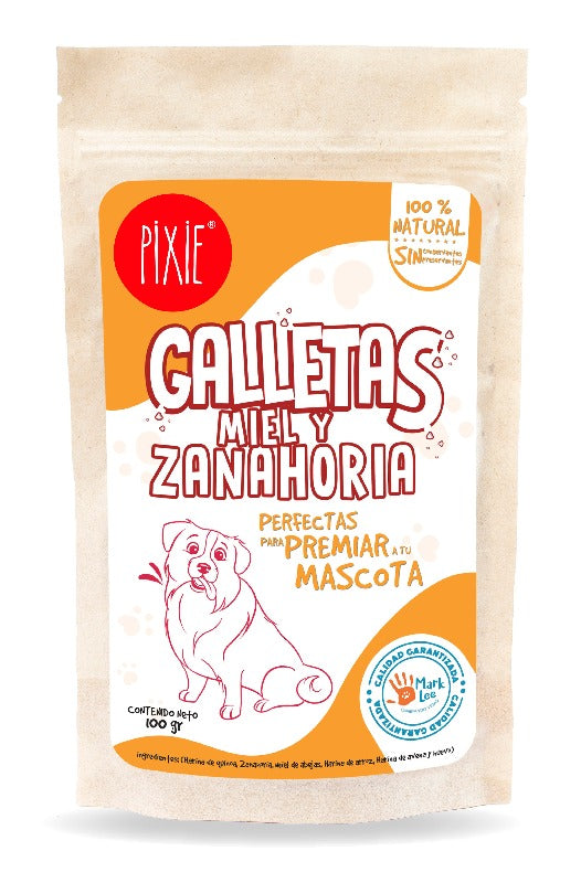 PIXIE GALLETAS MIEL Y ZANAHORIA 100 GR