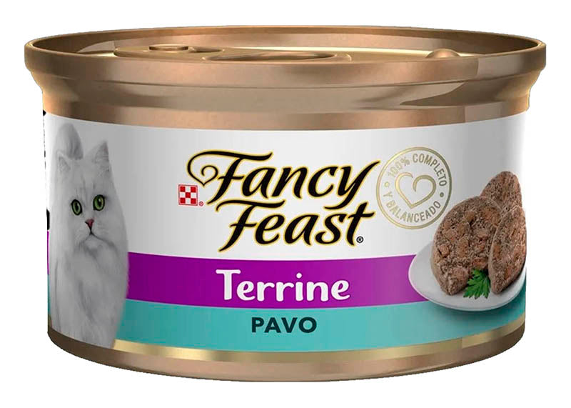 FANCY FEAST TERRINE PAVO X 85 GR