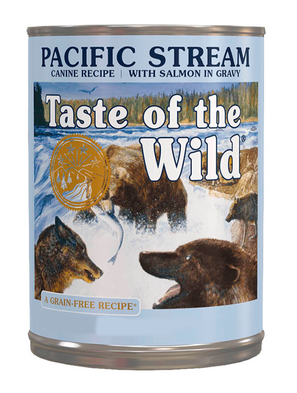 PACIFIC STREAM CANINE RECIPE WITH SALMON IN GRAVY LATA