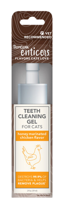 TROPICLEAN GEL DIENTES GATOS 2 OZ POLLO