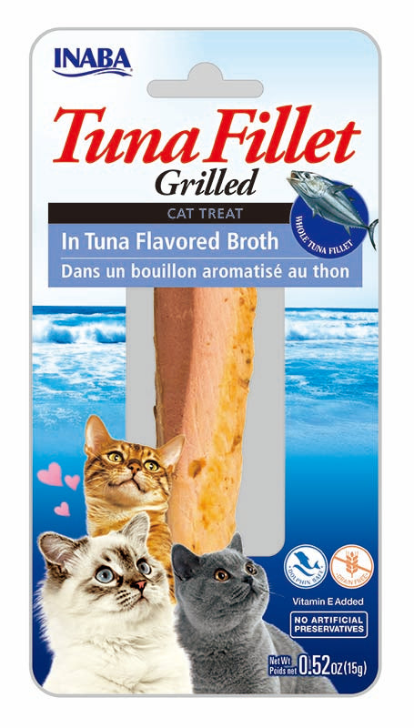 CAT FILLET GRILLED  IN TUNA BROTH 15 GR