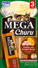 Snack Mega Para Perro Churu Sabor Pollo y Calabaza 4 Und