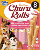 Snack Para Perro Inaba Dog Churu Rolls Chicken / Salmon 8und