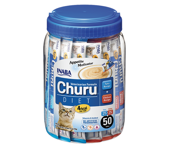 Snack Para Gato Inaba Cat Churu Vet Diet 50 Piezas