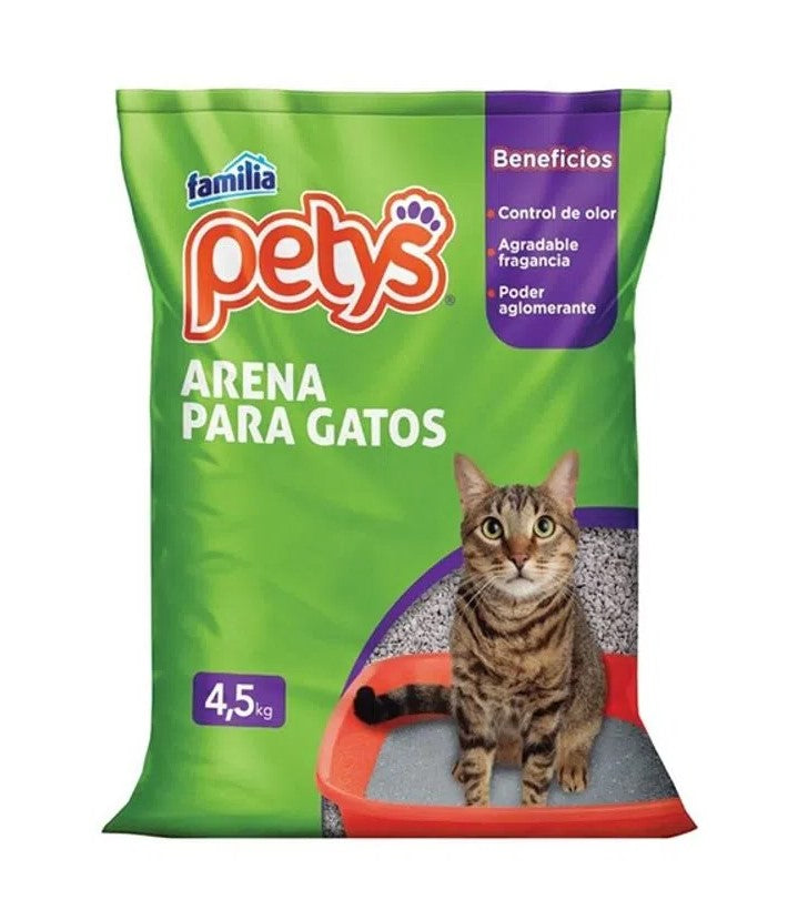 ARENA PETYS CON FRAGANCIA 4.5KG