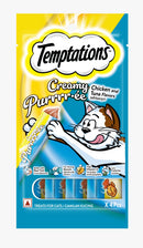Temptations Snack Cremoso Para Gatos Pollo Y Atún 4 Und
